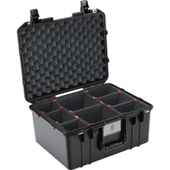 Pelican 1557AirTP Hard Carry Case with TrekPak Divider Insert (Black)
